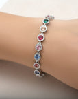 Bracciale Star Multicolor Silver