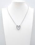 Collana Intreccio Cuore Silver