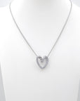 Collana Intreccio Cuore Silver