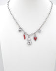 Collana Teddy Cuore Silver