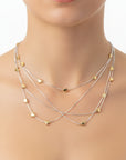 Collana Multicuore Gold