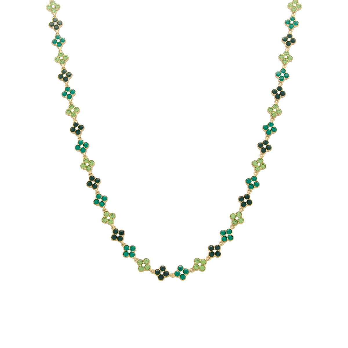 Collana Fortuna  G/Green