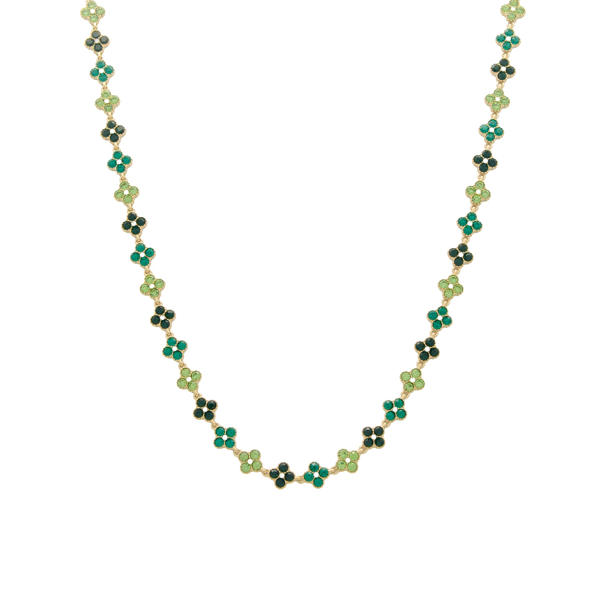 Collana Fortuna  G/Green