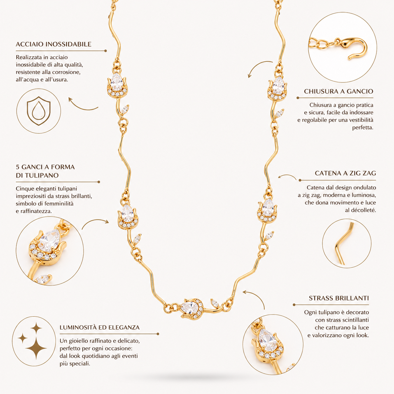 Collana TULIPAN