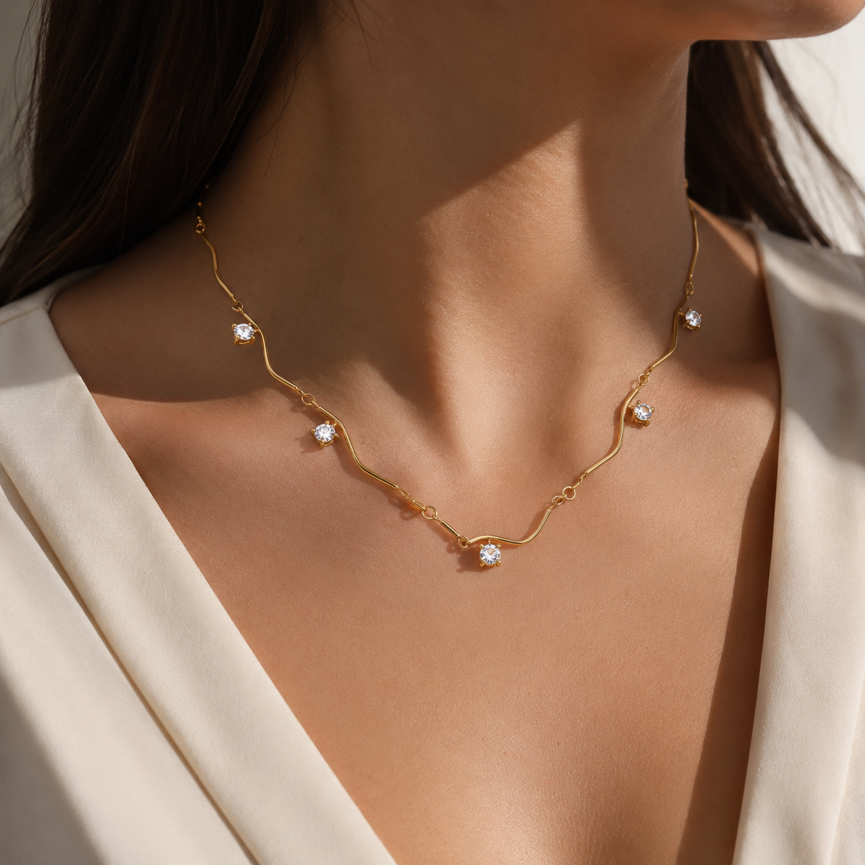 Collana WAWE SPARKLE