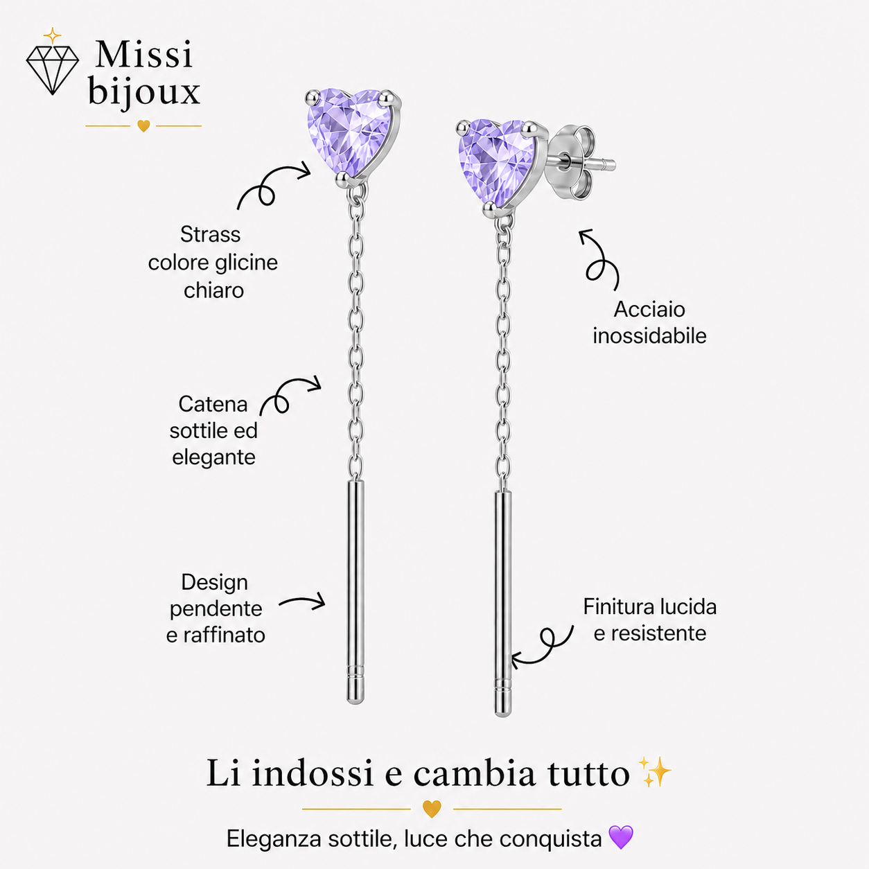 Orecchini STAR CHIC