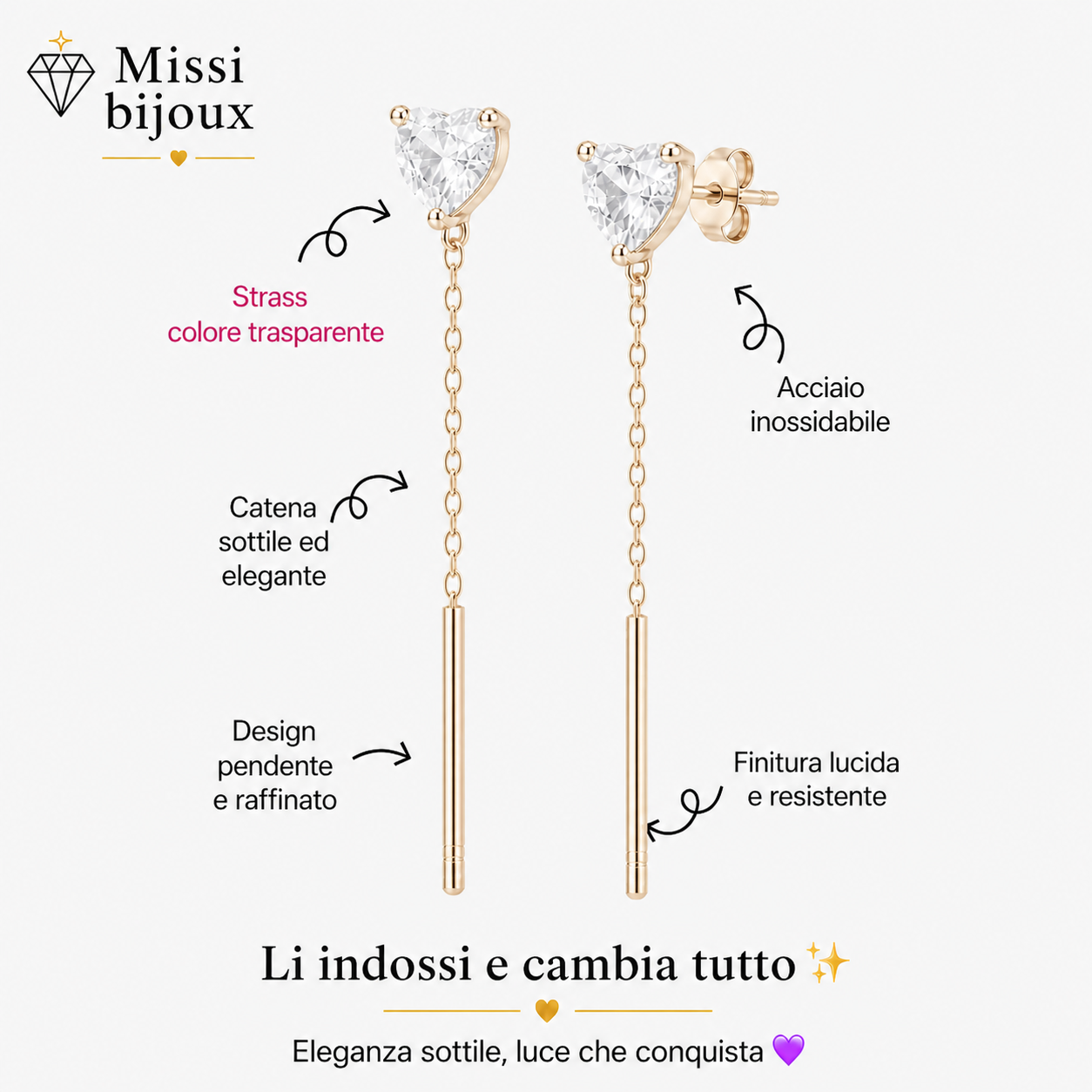 Orecchini STAR CHIC