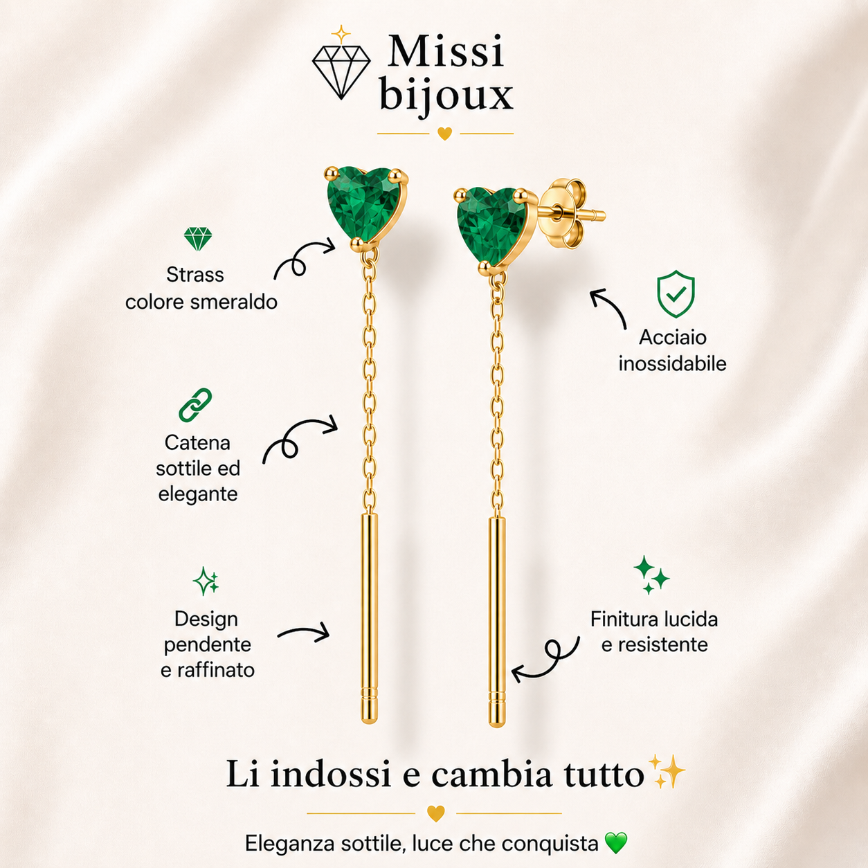 Orecchini STAR CHIC