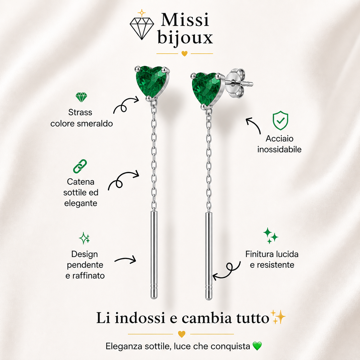 Orecchini STAR CHIC