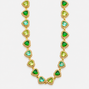 base oro pietra verde