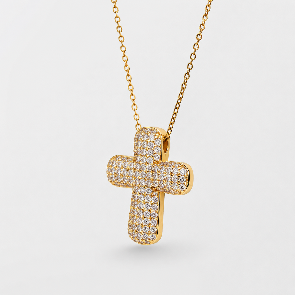 Collana Croce Bubble
