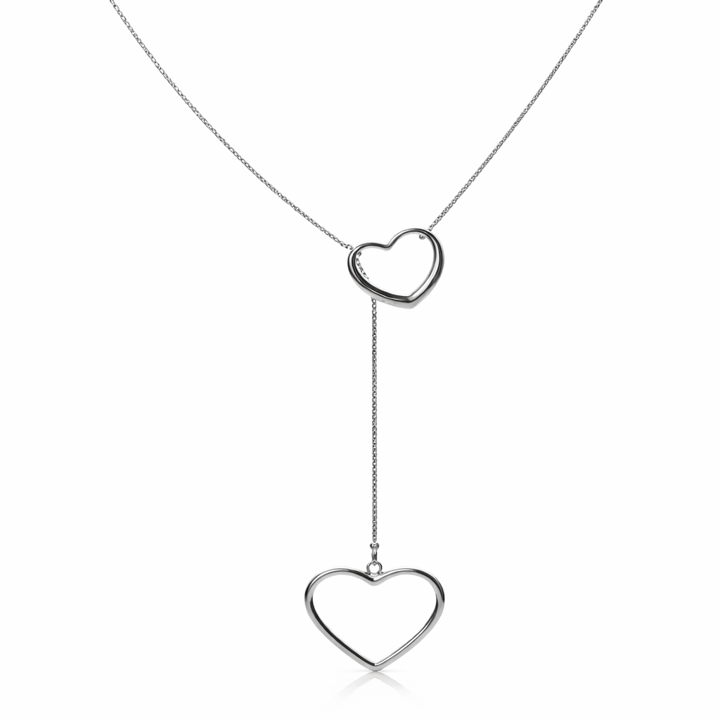 Collana Double Heart