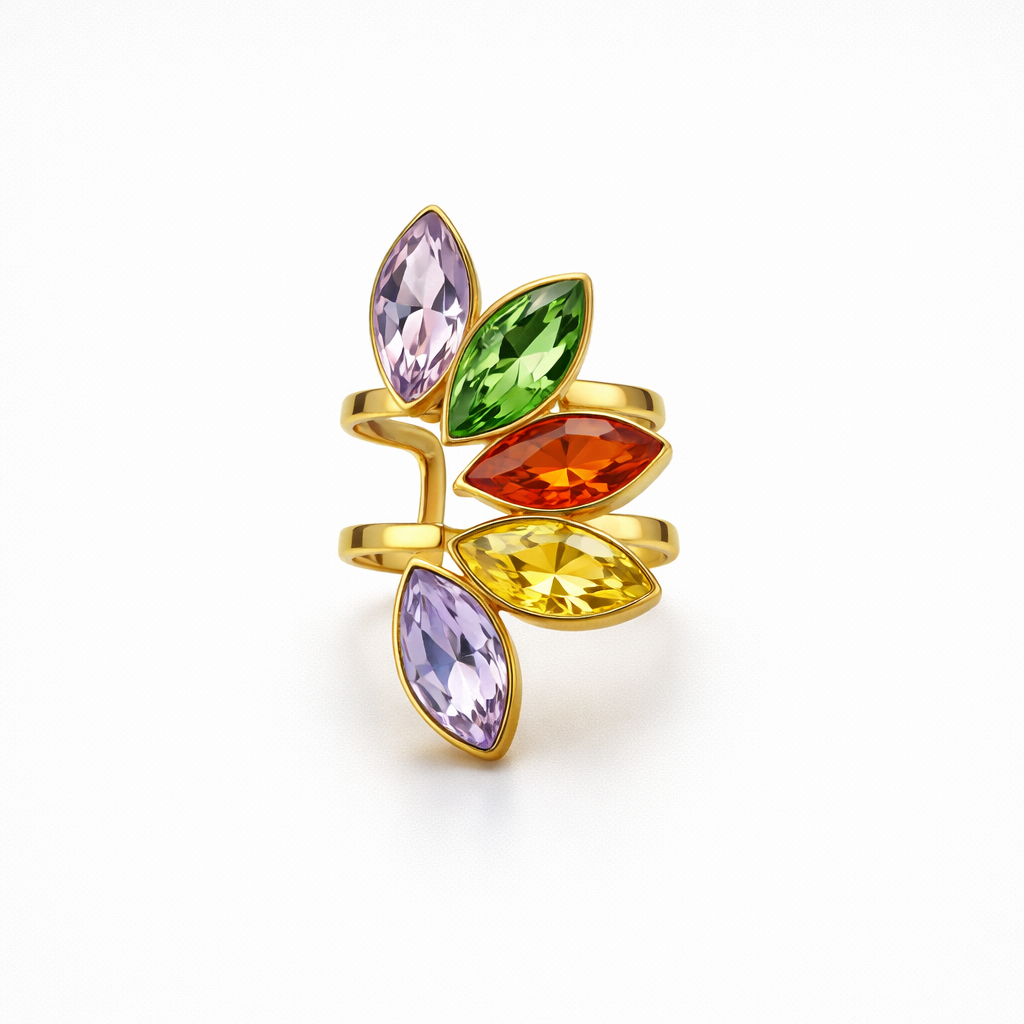 Orecchino Cuff Zante Multicolor